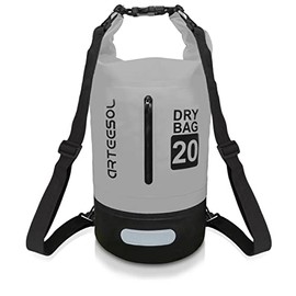 Waterproof Dry Bag, 5L/10L/20L/30L Waterproof Backpack Dry Sack Rucksack, Swim Bag with Adjustable Shoulder Straps, for Beach Swimming Kayaking Hiking Boating Canoeing Surfing Fishing