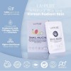 LA PURE Snail Mucin Mask – 10Ct Korean Sheet Mask