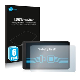 Savvies 6 Pack Screen Protector compatible with Garmin dezl LGV710 Protection Film Clear