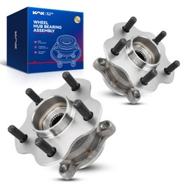 KAX 512373 Rear Wheel Bearing hub Assembly Compatible with Nissan Rogue 2008-2013, Nissan Juke 2011-2014,2pcs Wheel Bearing 5 Lugs
