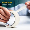 ANSIO Easy tear Clear Stationery tape - 24mm x 50m