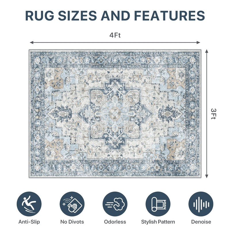 36"x48" Office Chair Mat for Hardwood Tile Floor, Under Desk