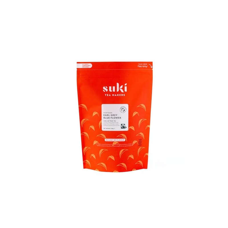 Suki Tea Earl Grey Tea - 500g Pack of Loose