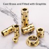 sourcing map 5pcs Sleeve Bearings 8mm Bore x 10mm OD