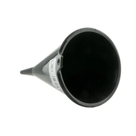 Long Funnel Black - Fuel Funnel with Fine Mesh Filter for Easy Refilling - Thick Plastic Fuel Funnel for Petrol, Diesel, Oil, Ad-blue, Water, Screen Wash