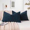 Sungeek Set of 2 Soft Chenille Cushion Covers 30x50cm Lumbar