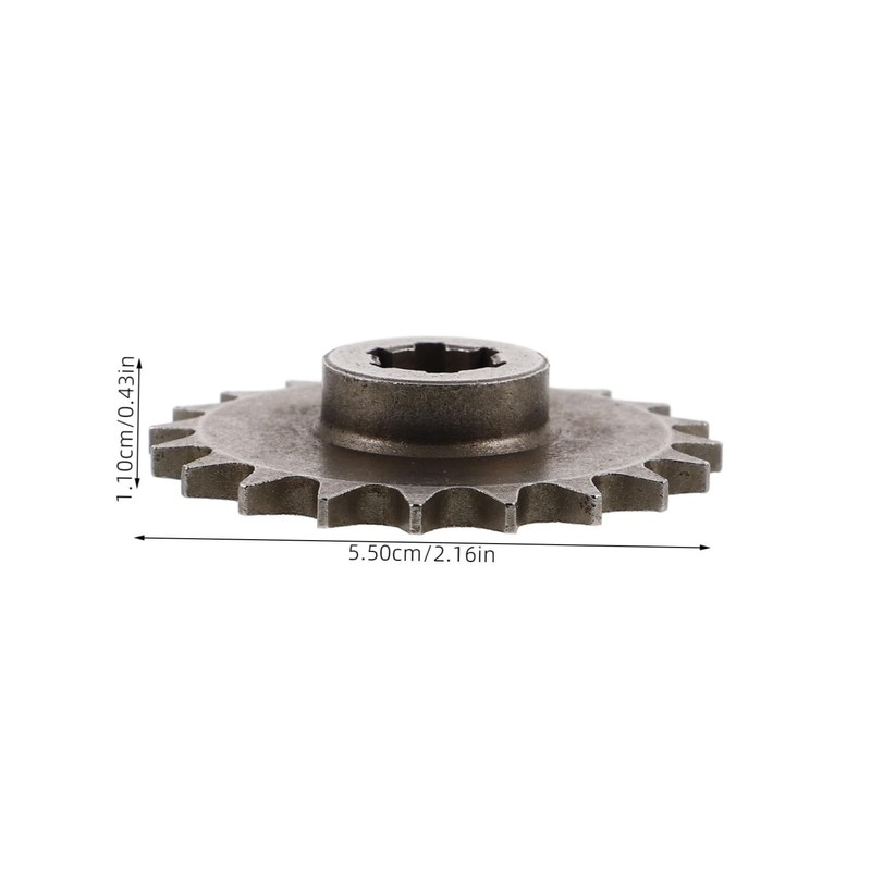 GRIRIW Bike Front Chain Sprocket Mini Bike Accessory 20t for
