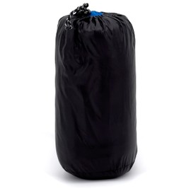 Alephnull Fleece Sleeping Bag Fleece Blanket Hiking Camping (180 x 80 cm, Blue)