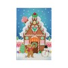 CafePress Gingerbread House Rectangle Magnet, 3"x2" Refrigerator Magnet