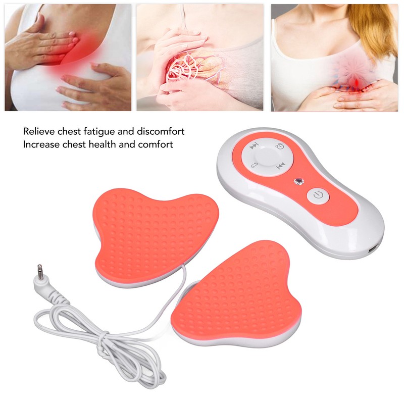 Chest Massage Machine Multi Modes Strength Promote Circulation Rechargeable Chest