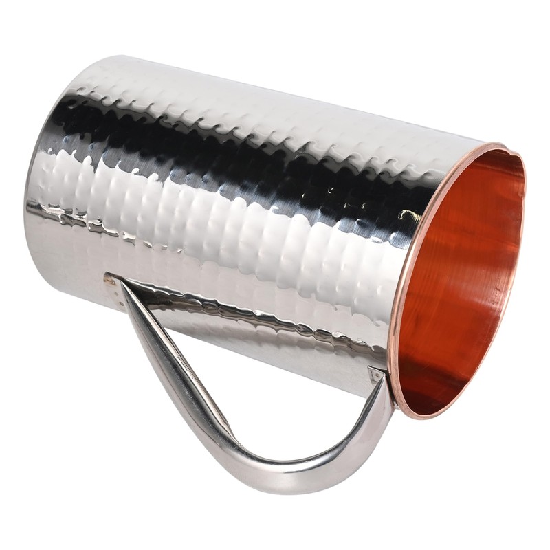 Copper and Stainless Steel Jug | Outer Stainless Steel and