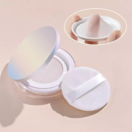 SN 용기 휴대용 DIY 케이스 메쉬 슬림 파우더 소분 쿠션공병 쿠션팩트 [SN.메쉬쿠션공병 아우라] Portable DIY Case Mesh Slim Powder Dispensing Cushion Bottle Cushion Pact [SN.Mesh Cushion Bottle Aura]