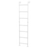 7-Step Wall Mounted Steel Ladder, Window Well Loft Ladder for