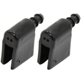 BIAREN 2x Windscreen Wiper Washer Jet Nozzle Hose For Mercedes Sprinter Volkswagen VW Crafter (2006-2016) 2E1955985 2E1955986