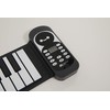 Modern Electronic Roll Piano 49 Keys Black