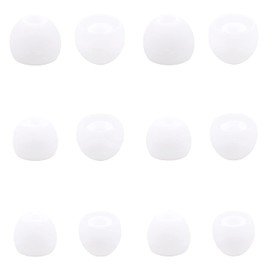ALXCD Ear Tips Compatible with JBL Live 300 Tune 125TWS Bluetooth Headphones, 6 Pairs S/M/L Sizes Replacement Silicone Earbud Tips, Replacement for JBL Tune 125TWS Live300，White