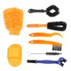 8pcs Bicycle Cleaning Tool Set Kit Bike Chain Tire Cleaning