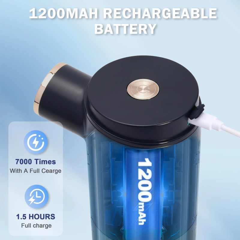 Automatic Foam Soap Dispenser with Infrared Motion Sensor 4-Level Adjustable