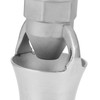 Stainless Steel Cedar Shaped Fountain Nozzle Adjustable Water Spray Head