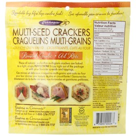 Crunchmaster Roasted Garlic Cracker, 127gm