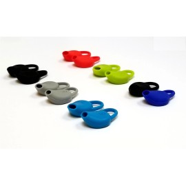 Good Generic 2 pcs Left + Right sides Spare Ear Tips Gel Kit for Plantronics Backbeat Fit PLT - YELLOW