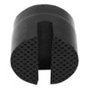 Jacking Adapter, Black 1.46in High Rubber Jack Lift Pad for