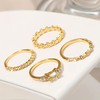 Gold Rings That Don't Tarnish Stackable Gold Rings for Women