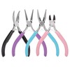 Zerdie Paquete de 4 Juego de Alicates para Joyas, Alicates