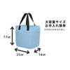 Insulated Lunch Bag, Bento Bag, 9.8 x 6.7 x 5.5