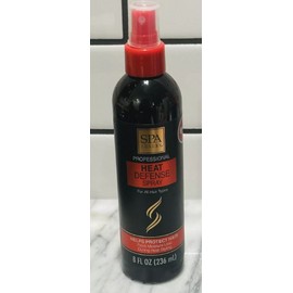 Spa Luxury Heat Defense Hair Spray-Protect & Shine Mist 8oz-For All Hair Types