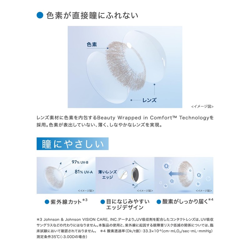One Day Acuvue Define Moist Radiant Bright [BC] 8.5 [PWR]