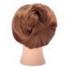 24 Inch Mannequin Head Made of Ginger Synthetic Fibre, Tangle-Free