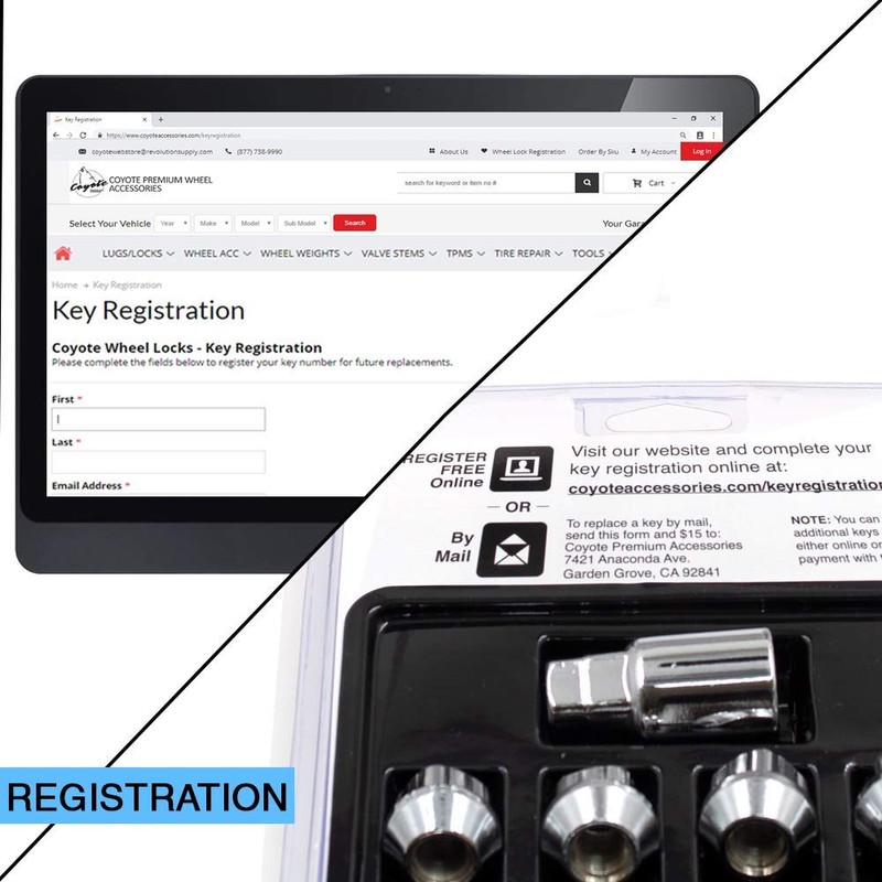 Wheel Lock - OE Acorn - M12 1.5