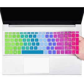 Keyboard Cover for HP 17.3 Laptop 17 17t 17z 17-cn 17-cp 17z-cp100/cp200/cp300 17-cp3047nr 17-cp2033dx 17-cn0020nr cn0021nr cn0023dx cn0025nr cn1053cl 17-cp0056 cp0700dx cp1035cl cp1797nr -Rainbow