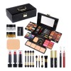 FIVGACE Kit de maquillaje profesional multicolor portátil para viaje completo