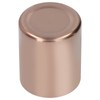 Round Pen Holder Stainless Steel Vase Cosmetic Brush Container Desktop