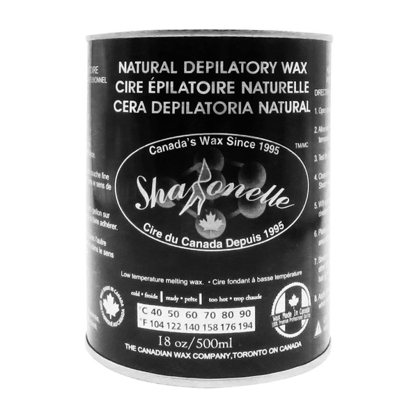 Sharonelle Soft Wax All Purpose Natural Depilatory Canned Wax (1 pcs, Honey)