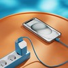Doppelte Schnelllade-Netzadapter mit 65 W - USB- und USB-C-Anschluss -
