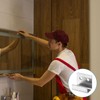 uxcell 10Pcs Mounting Bracket, 40x35mm Stainless Steel Tile Display Wall