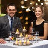SoulBay Flameless Candles with Remote Control Timer & Charging Base,
