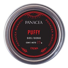 Crema contorno de ojos PUFFY EYES. Auxiliar para disminuir las bolsas de los ojos y las ojeras. Hidratante y antiinflamatoria formulada con algas marinas, árnica, matcha, argán, hammamelis y cera de abeja. Ingredientes 100% naturales, sin químicos. 25g