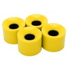 PUENTE 4pcs 60x45mm Skateboard Wheels 78A Longboard Cruiser Wheels Replacement