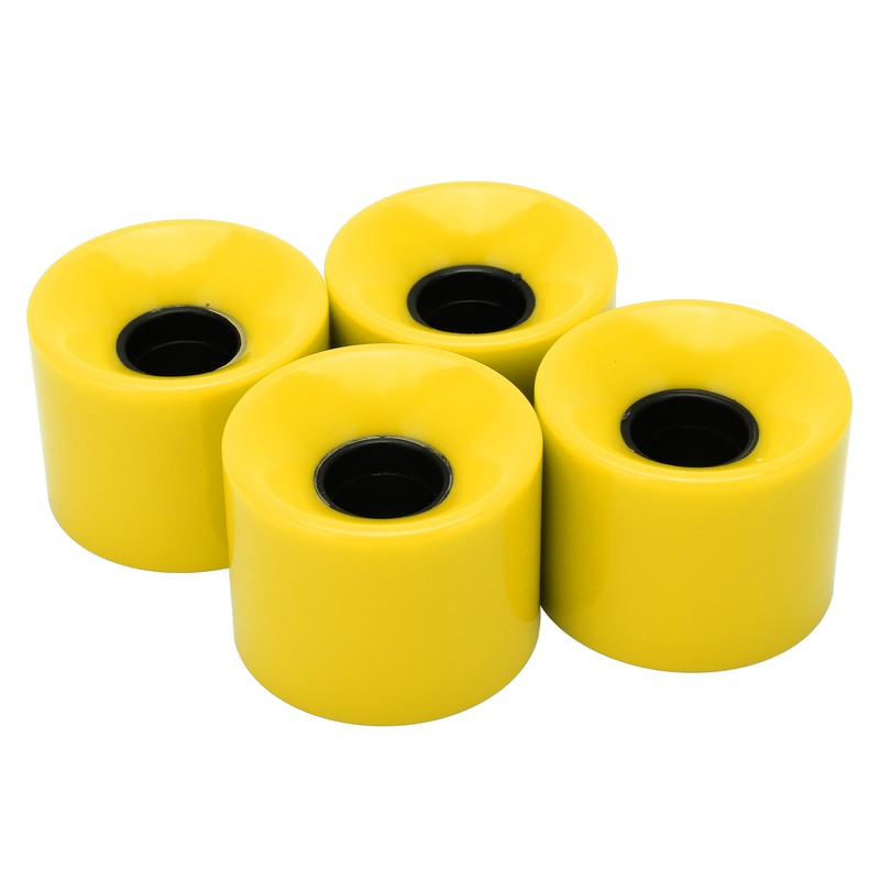 PUENTE 4pcs 60x45mm Skateboard Wheels 78A Longboard Cruiser Wheels Replacement