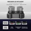 NEEWER 4 Channel USB Camera Battery Charger for LP-E6/LP-E6N/LP-E6NH/LP-E6P Compatible