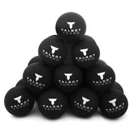 Talbot Torro Squash Balls - Medium/Red | 25 Bags for Training & Leisure | Perfect for Sports Centres, Clubs & Counter Sale | Durable & High Quality