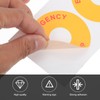 16 pcs Emergency Stop Sign Push Button Replacement Sign Warning