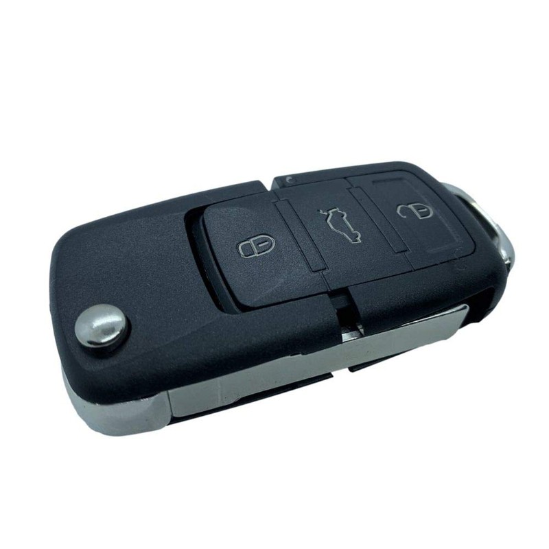 Remote Control Plip Key Shell Case with 3 Buttons for