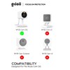 Gcioii Protective Silicone Skins Only for Wyze Cam OG Camera，Weather-Resistant