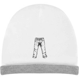 Azeeda 'Single Pair of Jeans' Kids Slouch Hat (KH00033647) White