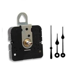 Takane Quartz Clock Movement with 3" Hands, for Dials up to 3/8" Thick, U.S.A. Made